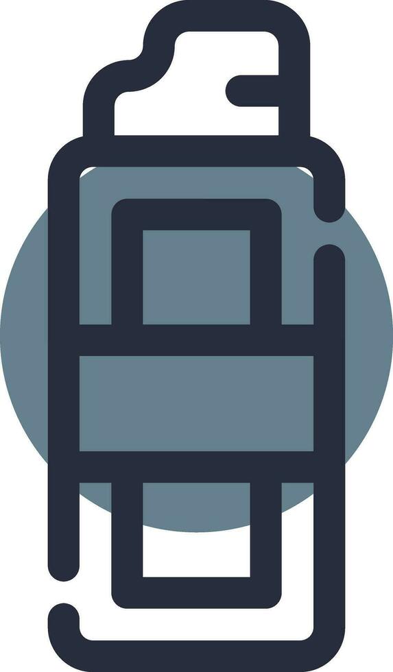 Pepper Spray Creative Icon Design vector
