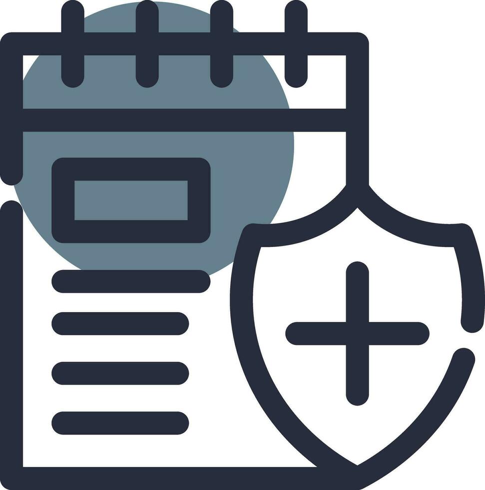 Health Plans Creative Icon Design vector