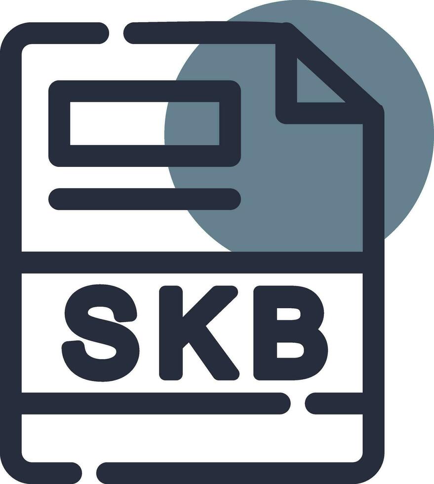 skb creativo icono diseño vector