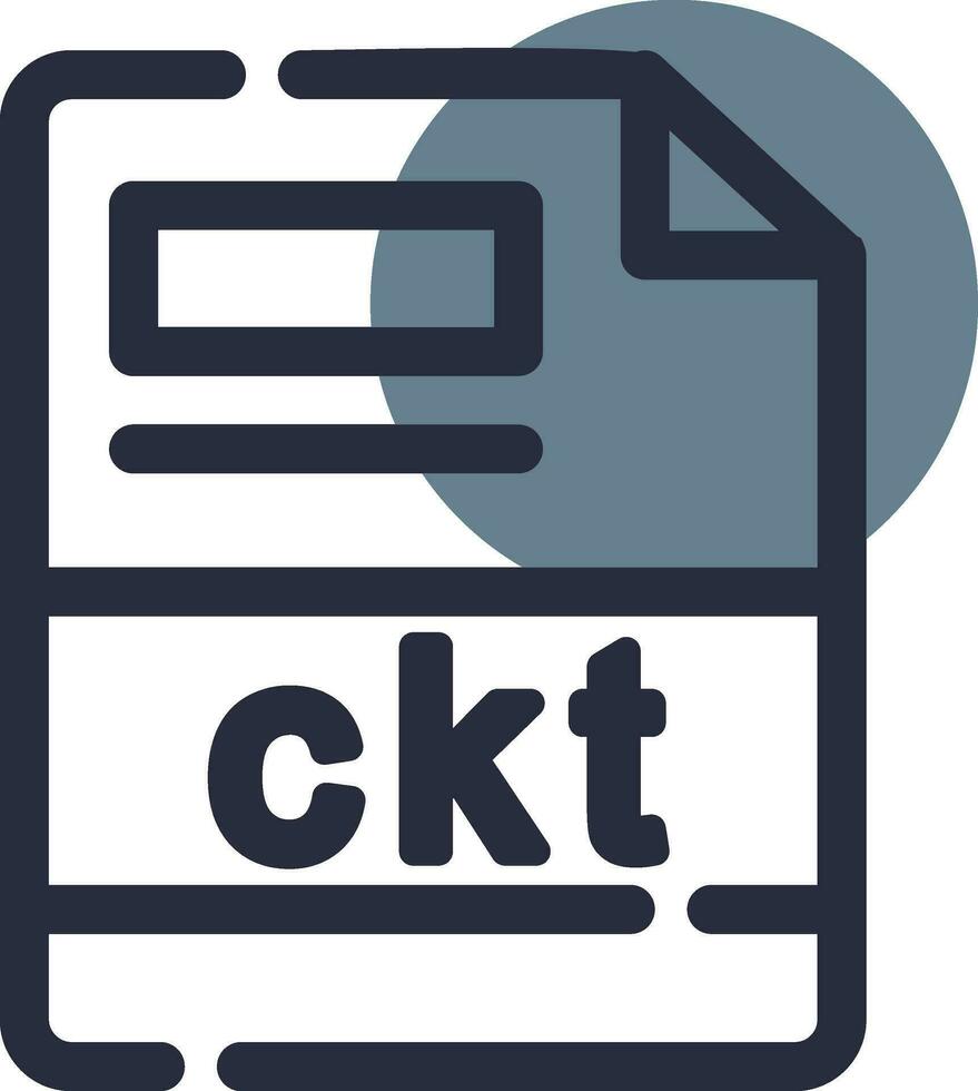 ckt creativo icono diseño vector