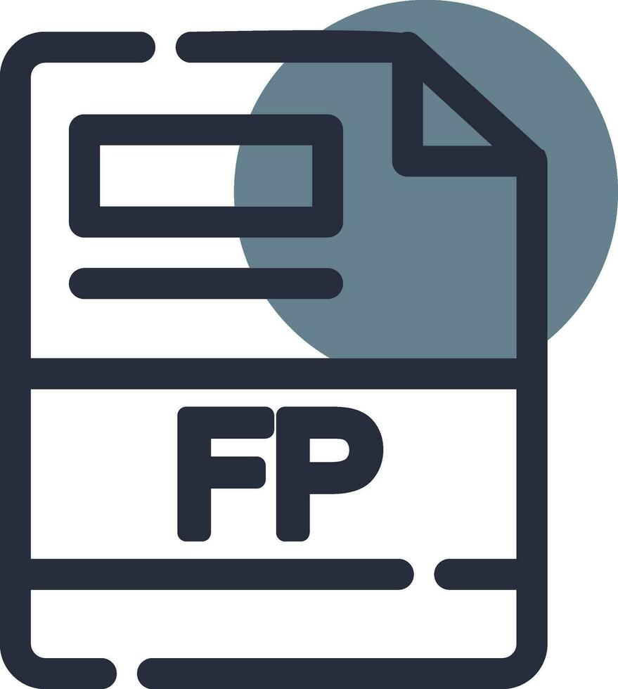 FDB Creative Icon Design vector