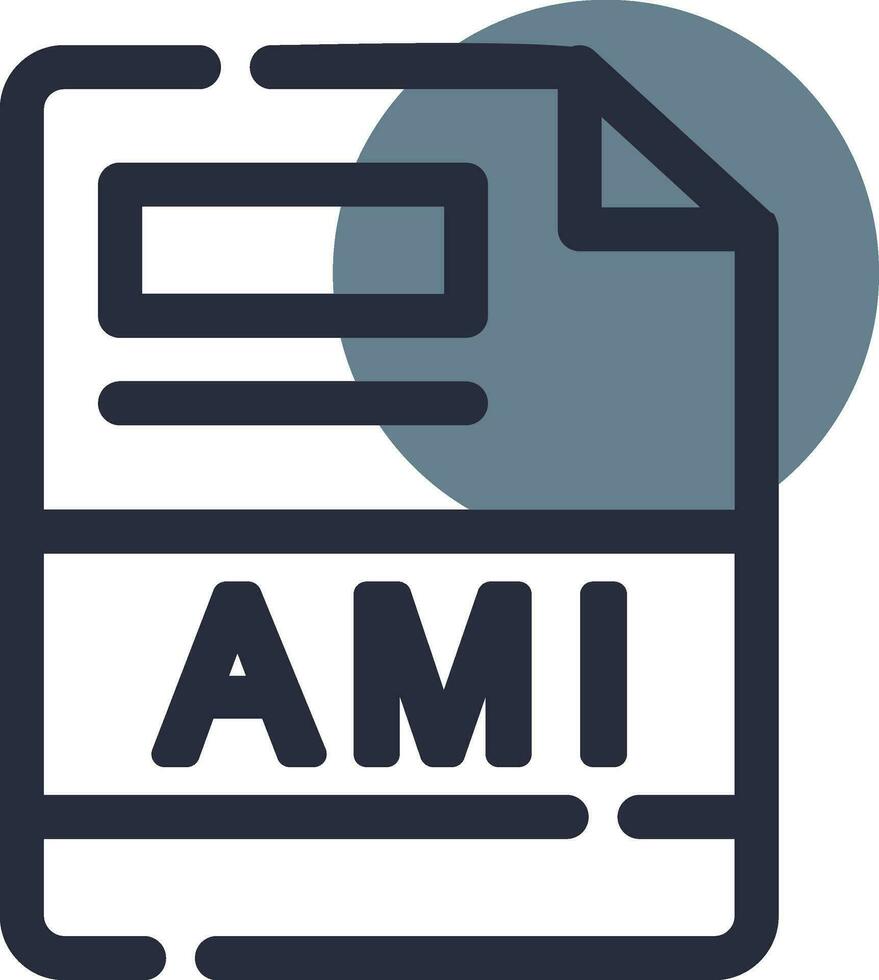 AMI Creative Icon Design vector