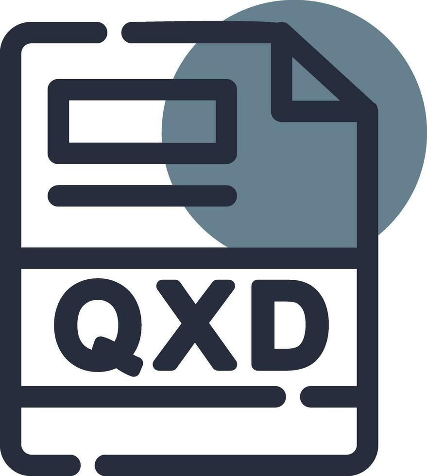 qxdd creativo icono diseño vector