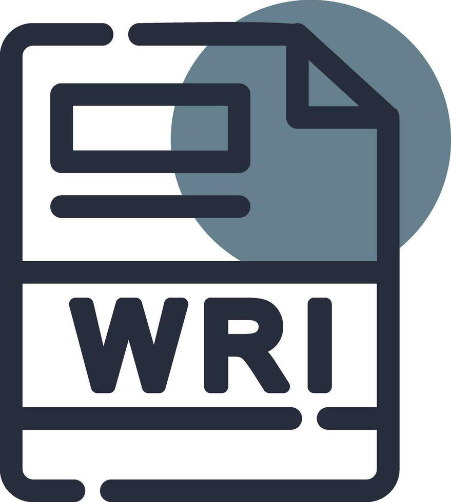 wri creativo icono diseño vector