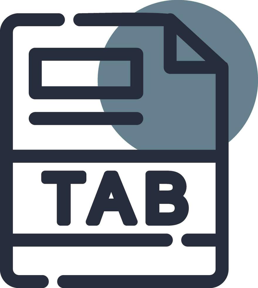 TAB Creative Icon Design vector