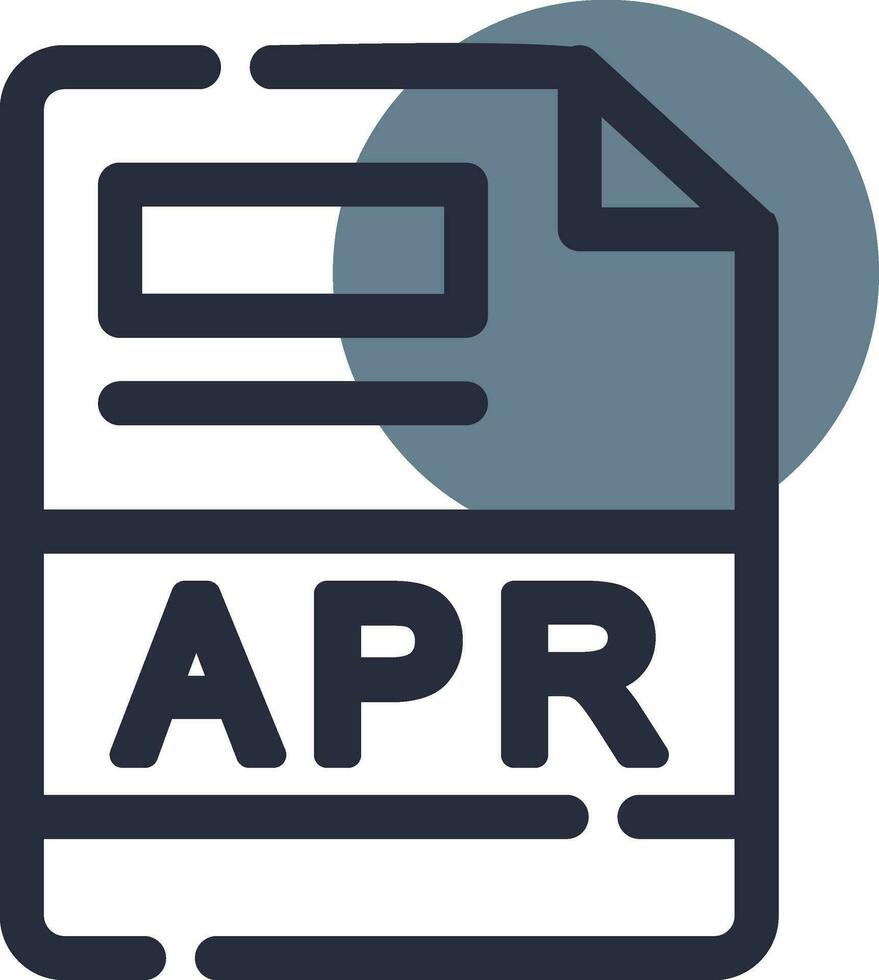 APR Creative Icon Design vector