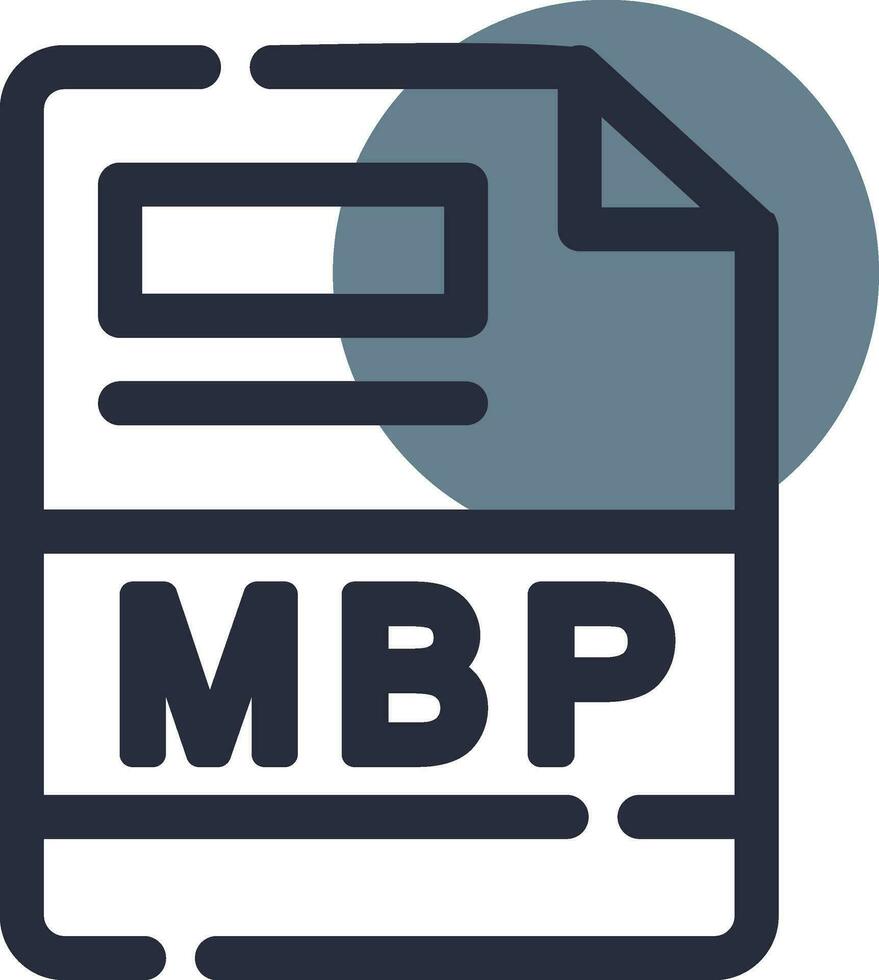 MBP Creative Icon Design vector
