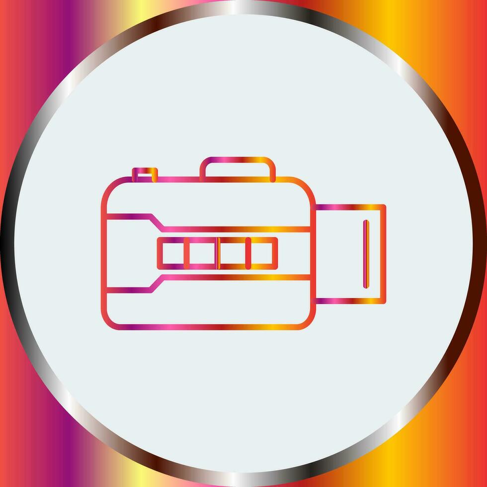 Unique Open Camera Vector Icon