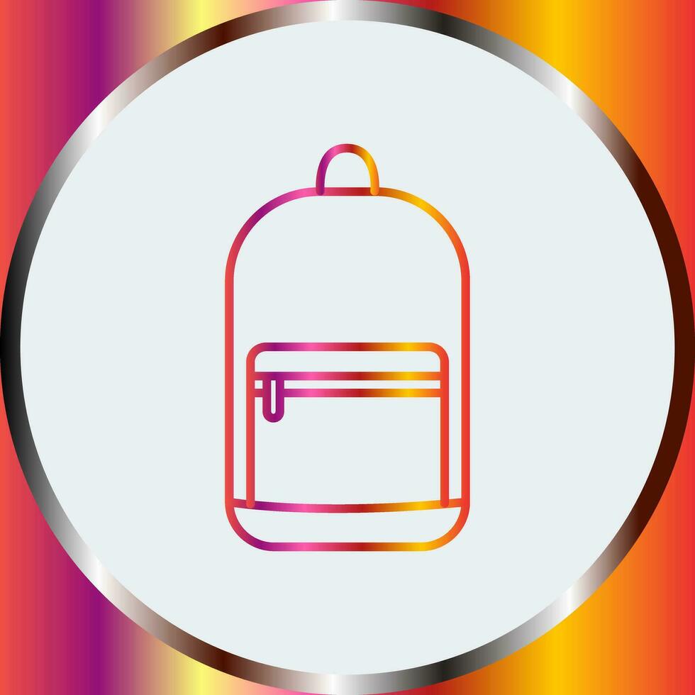 Backpack Vector Icon