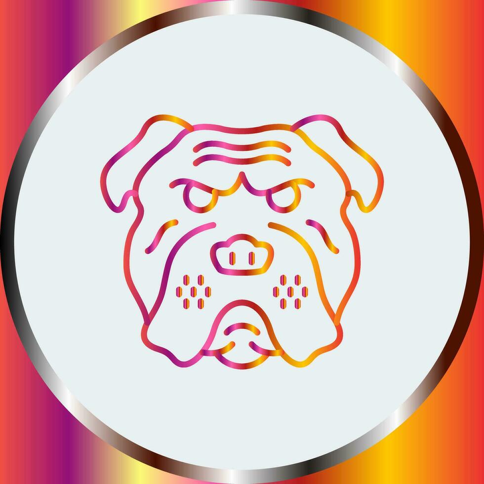 Bulldog Vector Icon