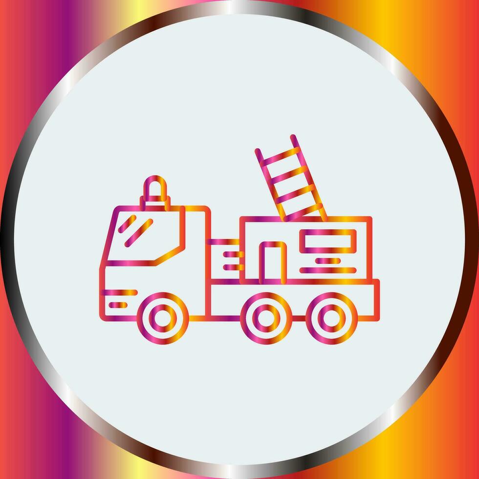 Fire Truck Vector Icon