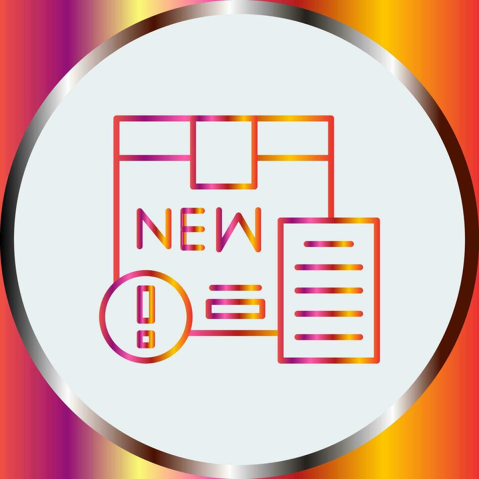 New Product Vector Icon