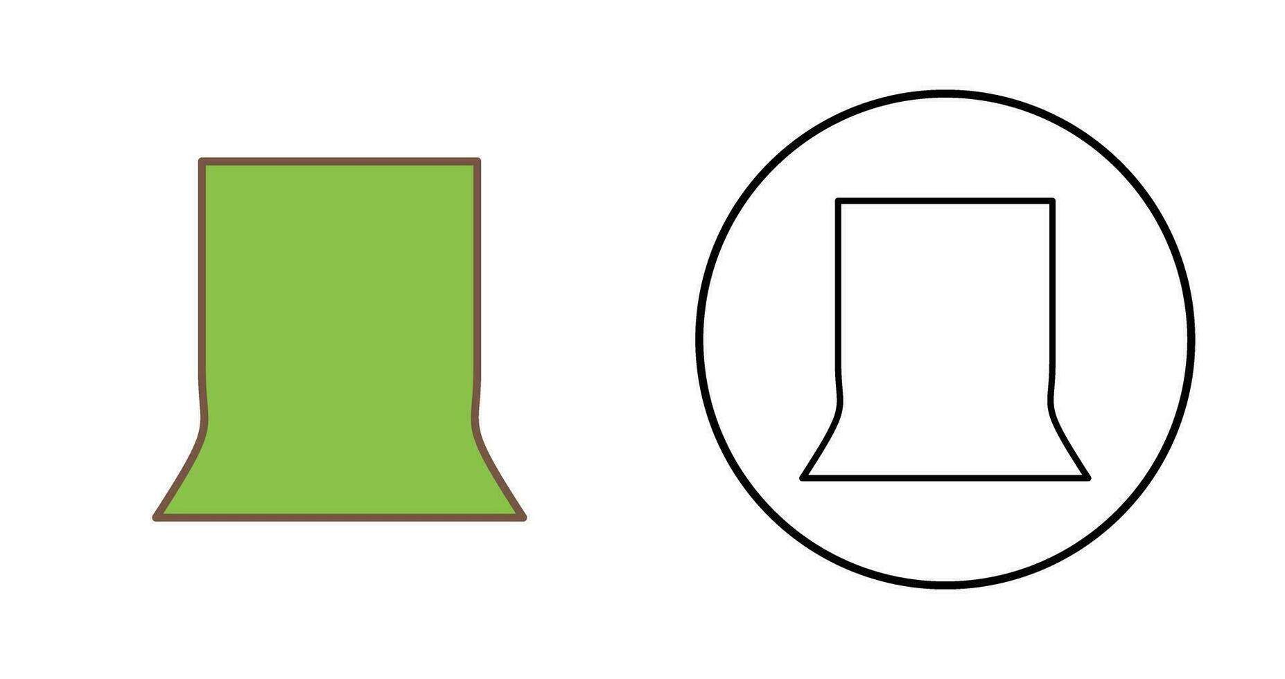Unique Back Stand Vector Icon
