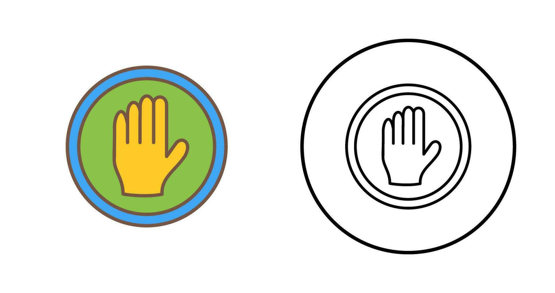 Halt Vector Icon