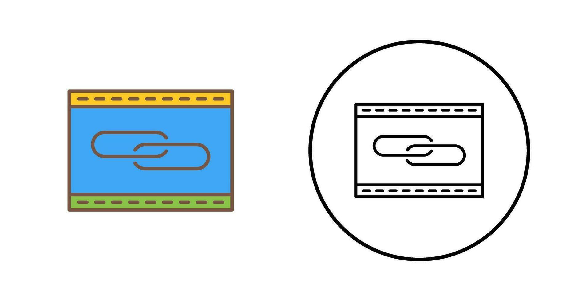 icono de vector de optimización de enlace único