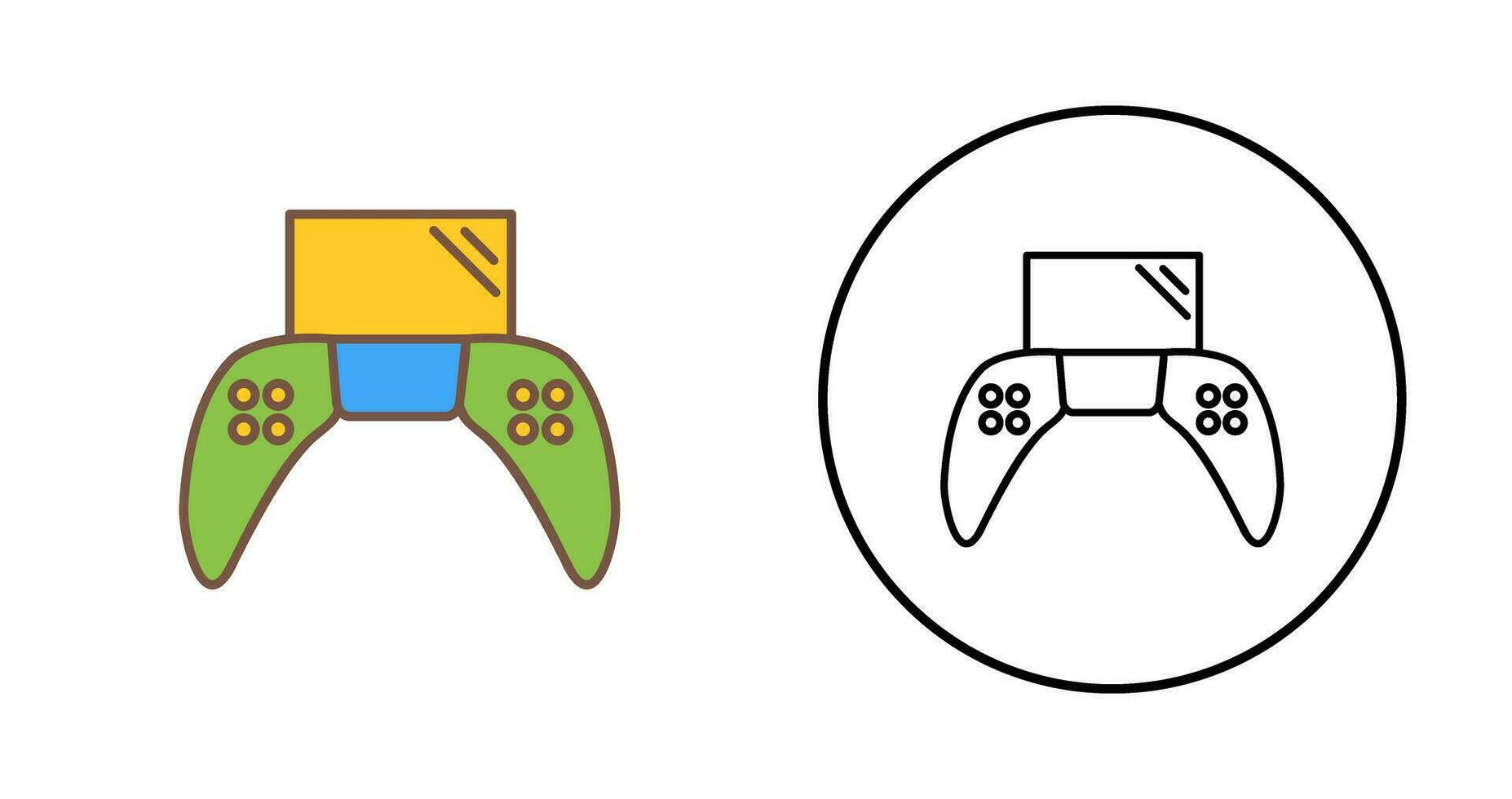 Unique Play Station Vector Icon