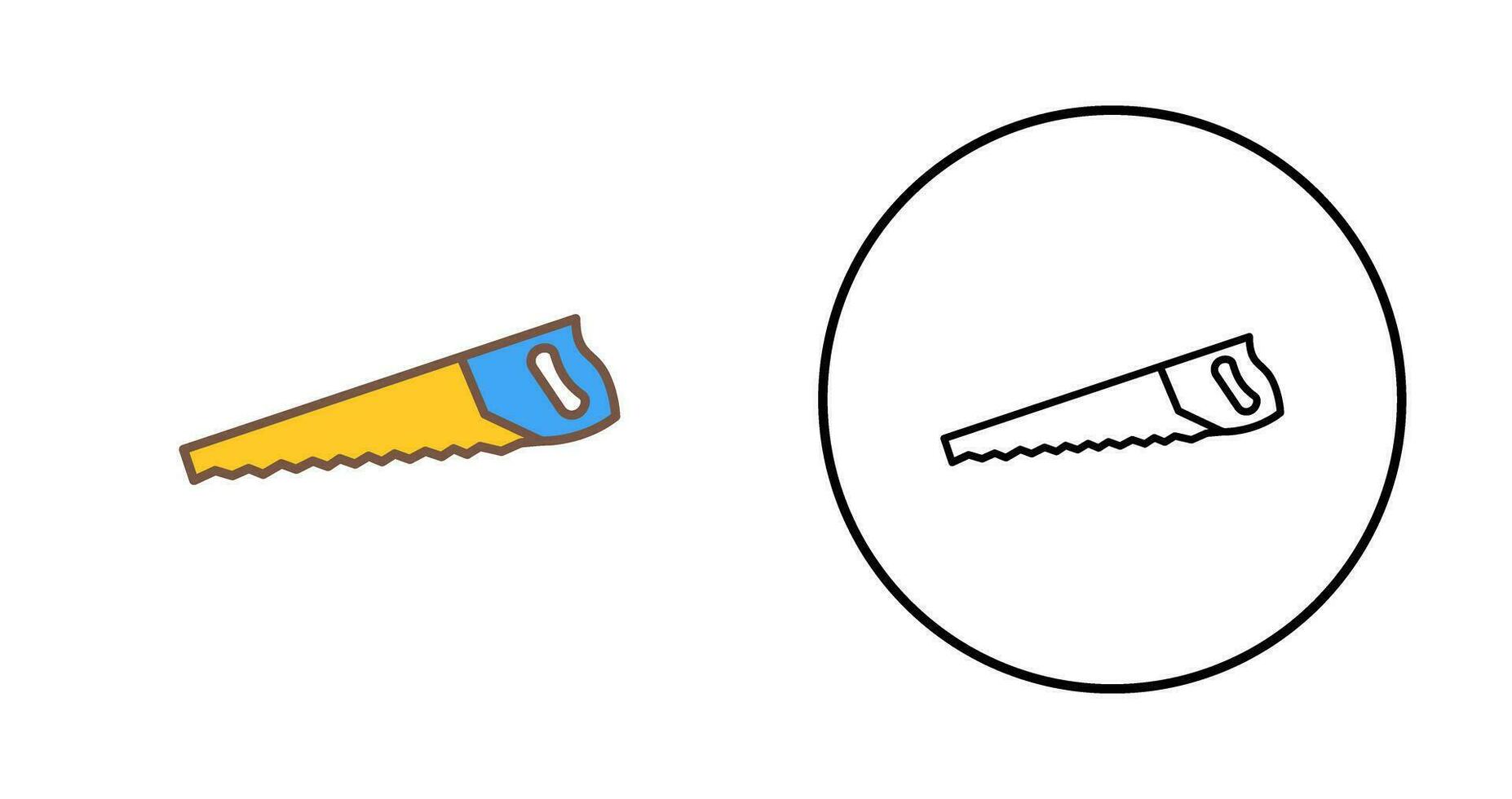 Handsaw Vector Icon