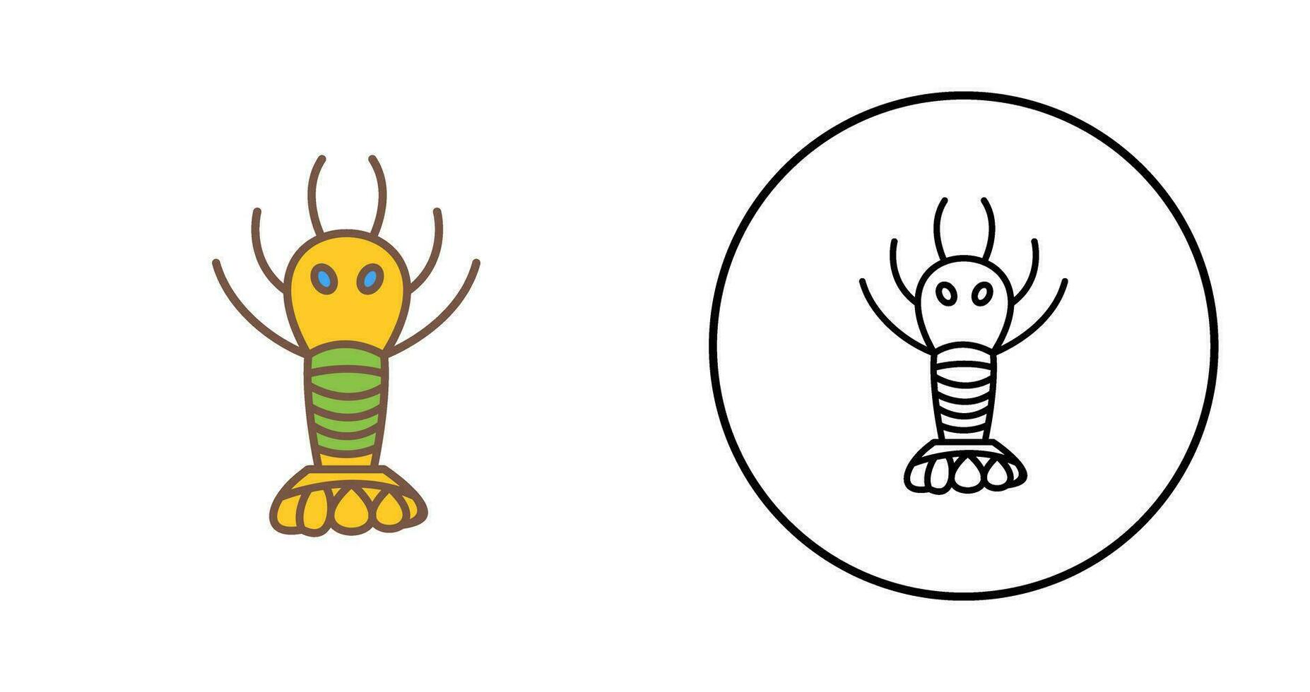 Lobster Vector Icon