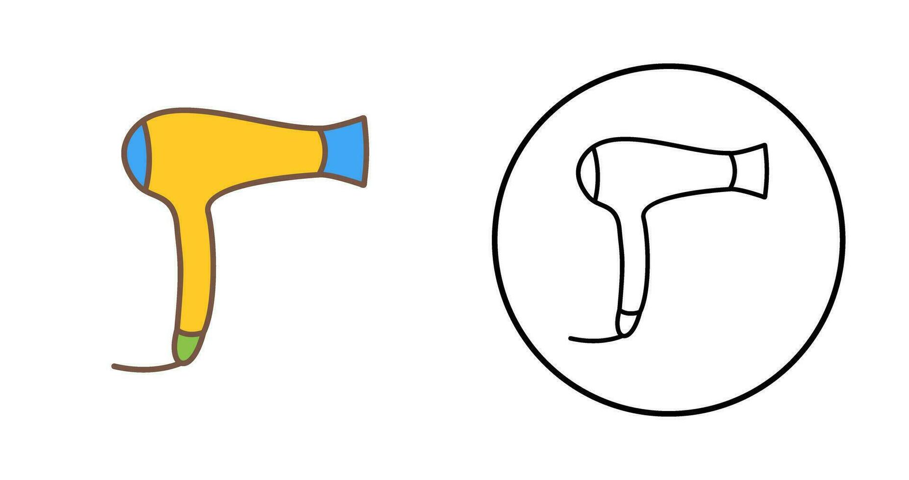 Hair Dryer Vector Icon