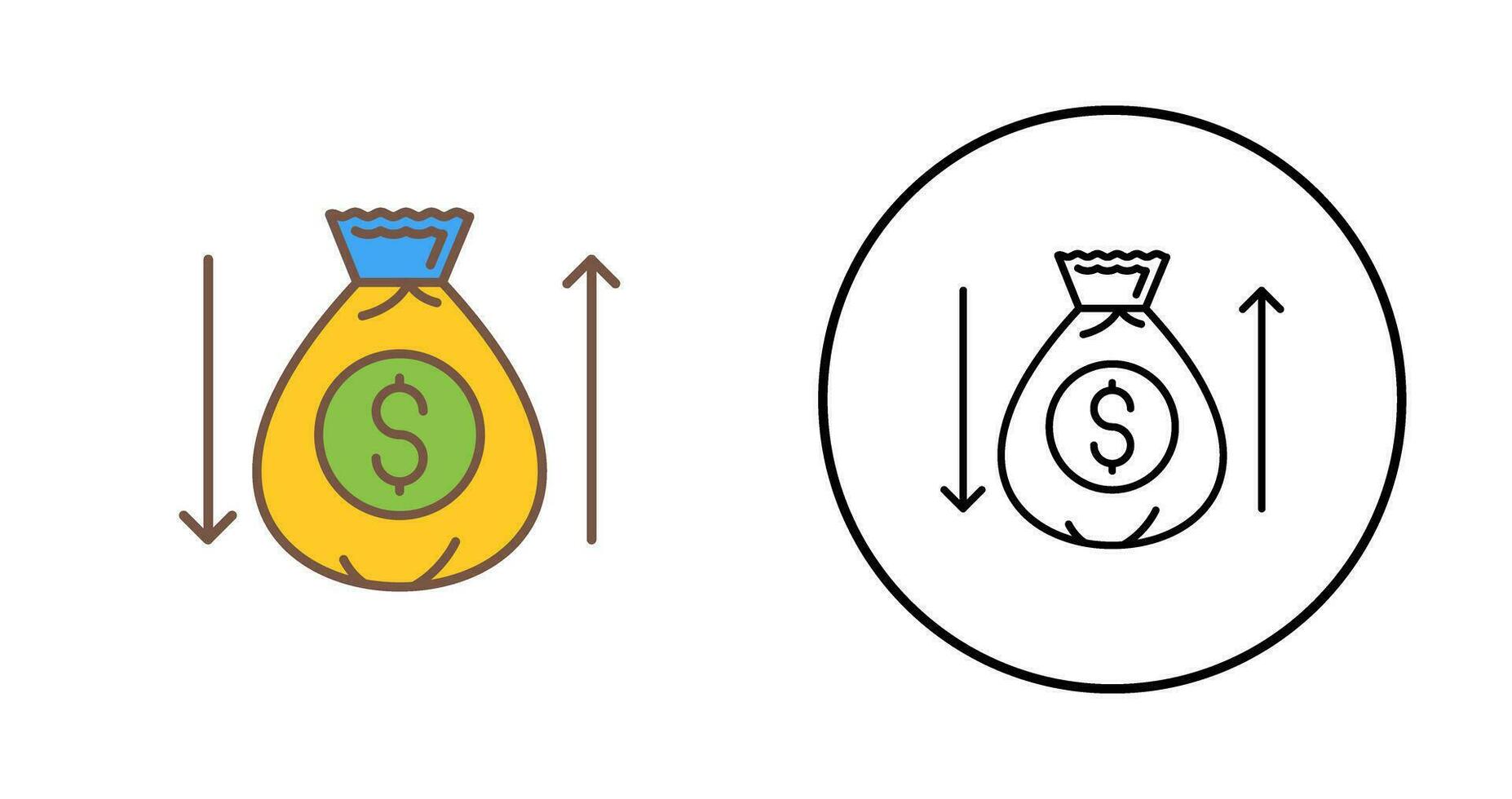 Money Bag Vector Icon