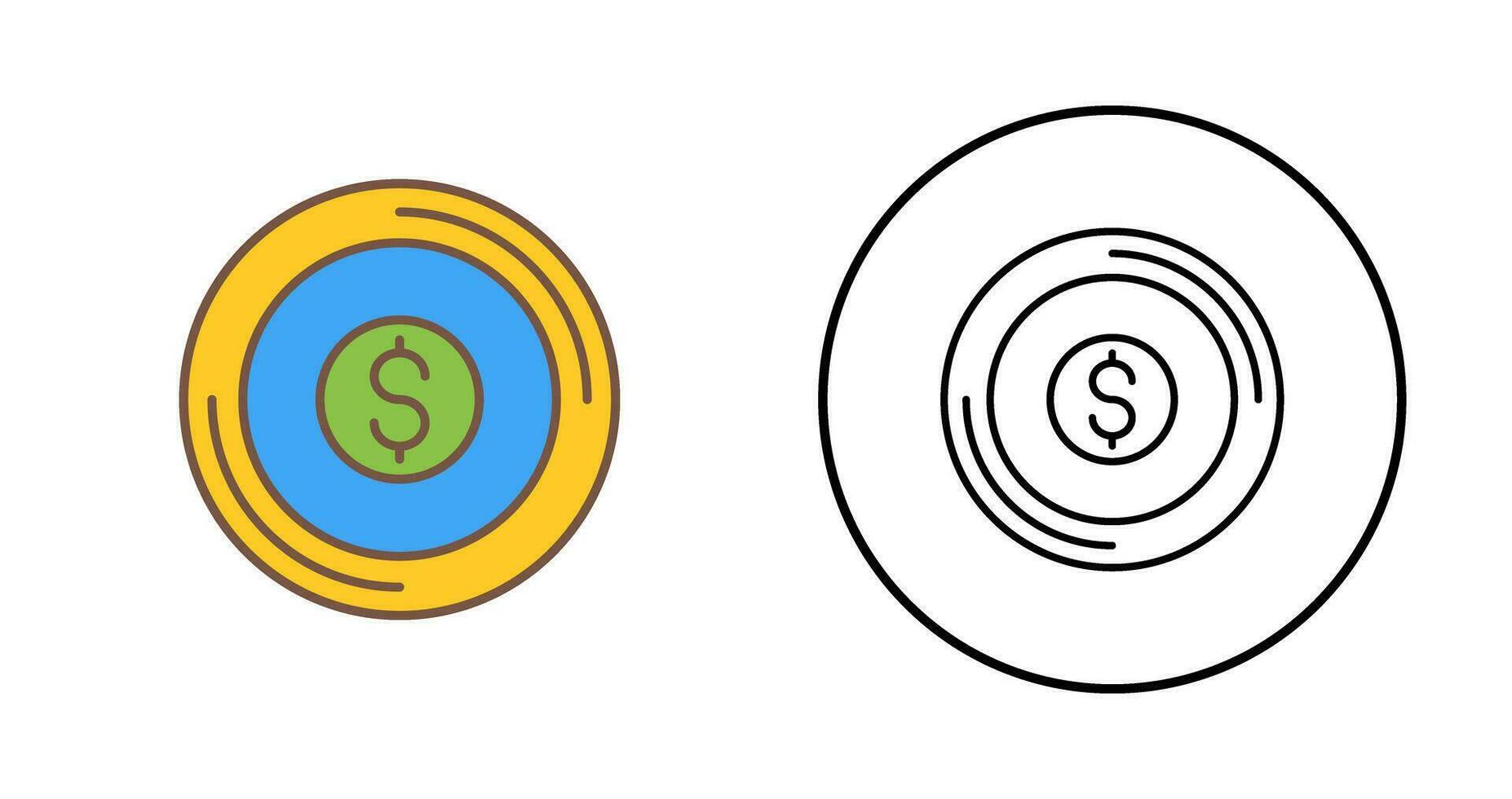 Coin Vector Icon