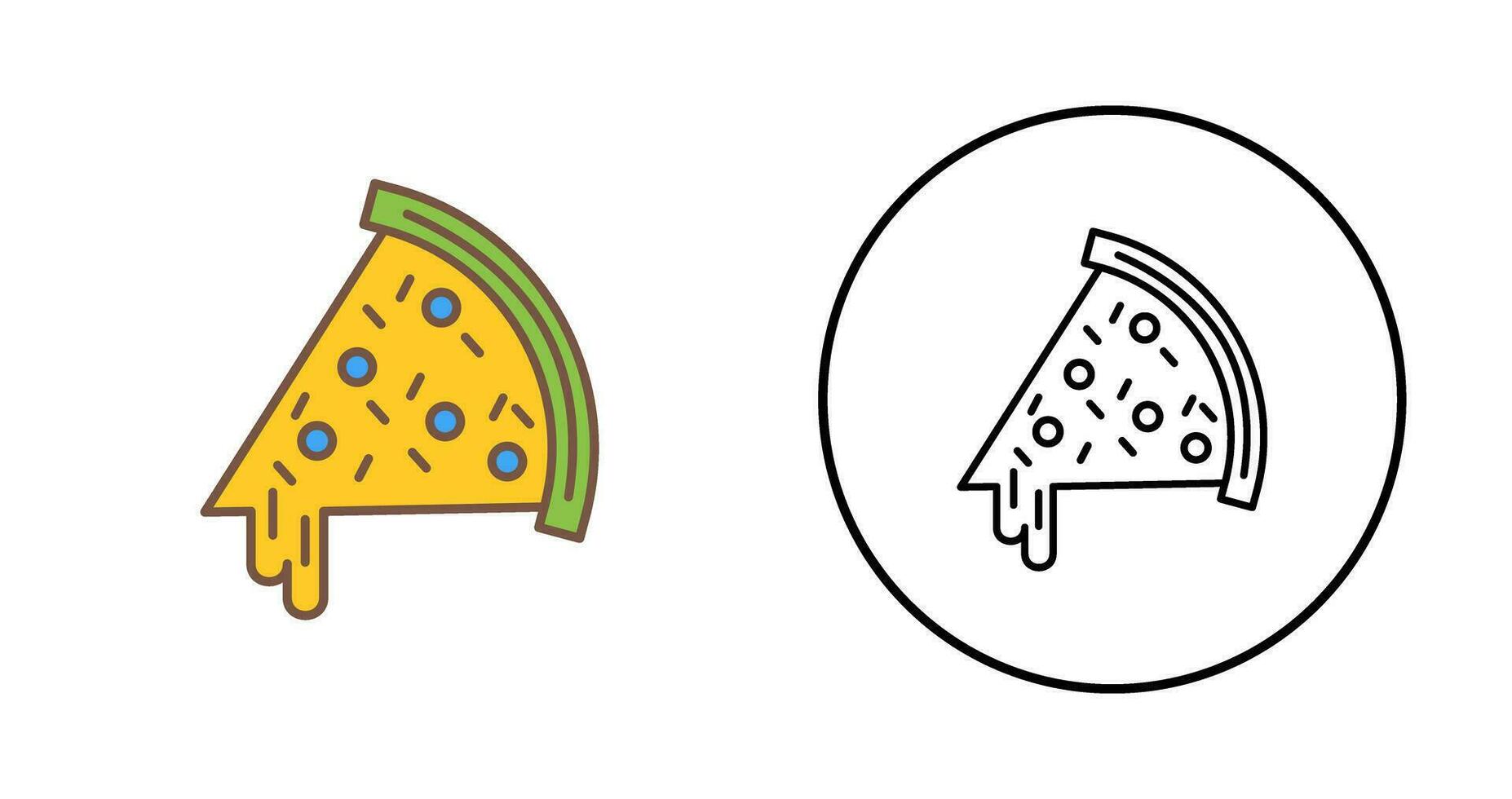 Pizza Slice Vector Icon