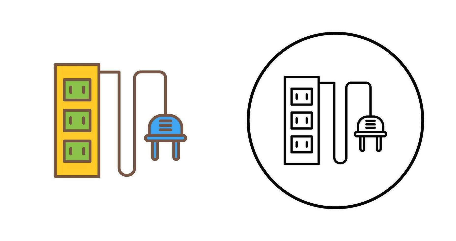 Power Socket Vector Icon