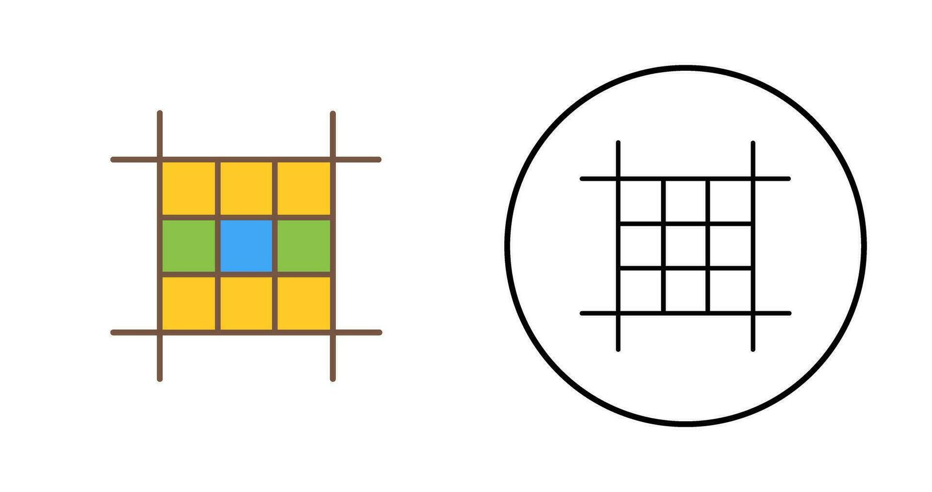 Square Layout Vector Icon