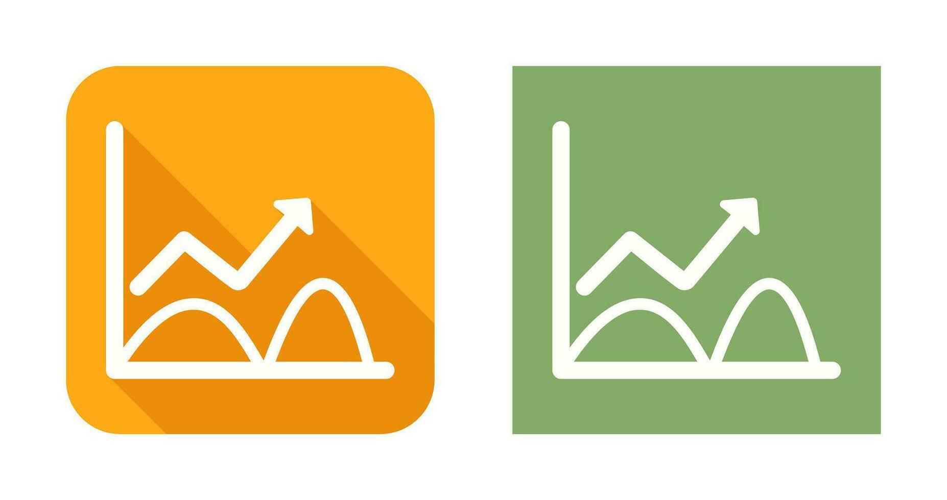 Trend in Graph Vector Icon