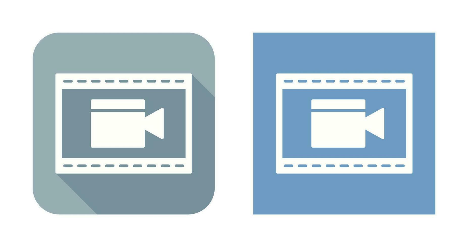 Unique Video and Animation Vector Icon