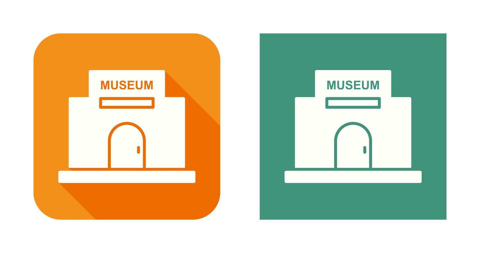 Museum Building Vector Icon