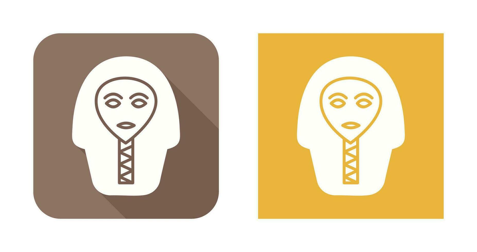 Egyptian Face Vector Icon