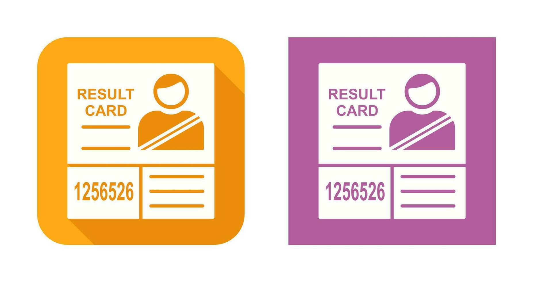 Candidate Results Vector Icon