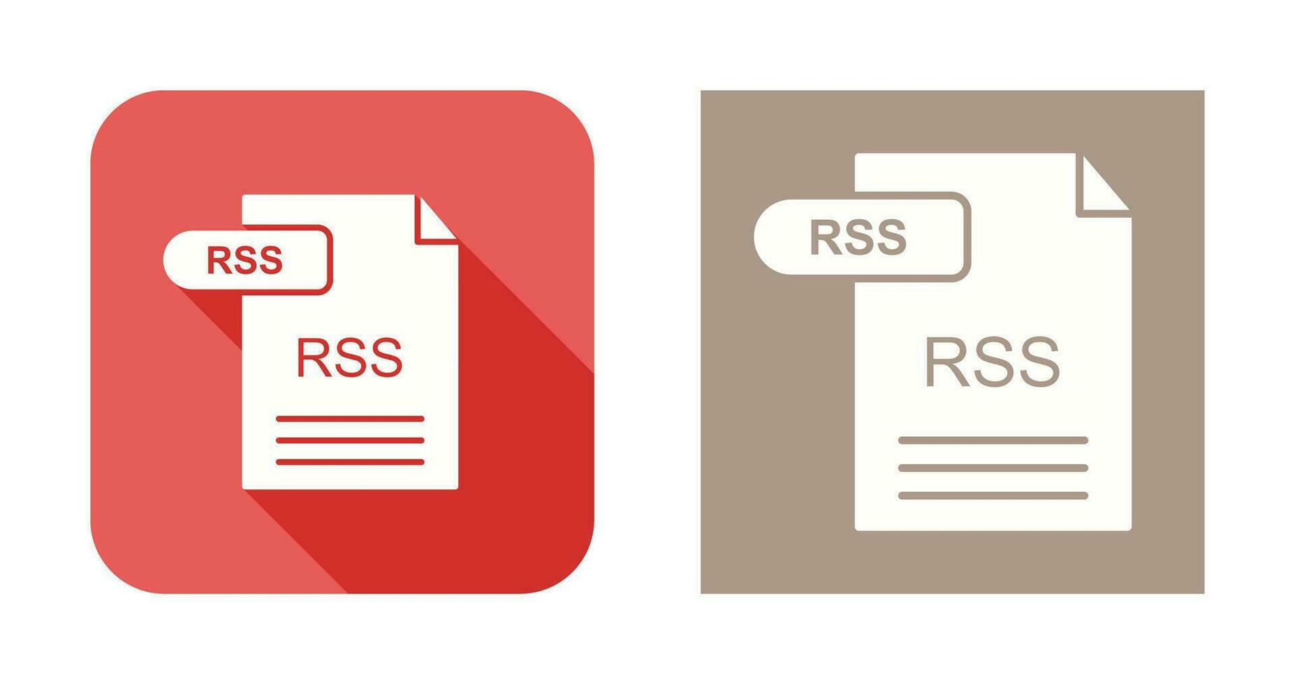 icono de vector de rss