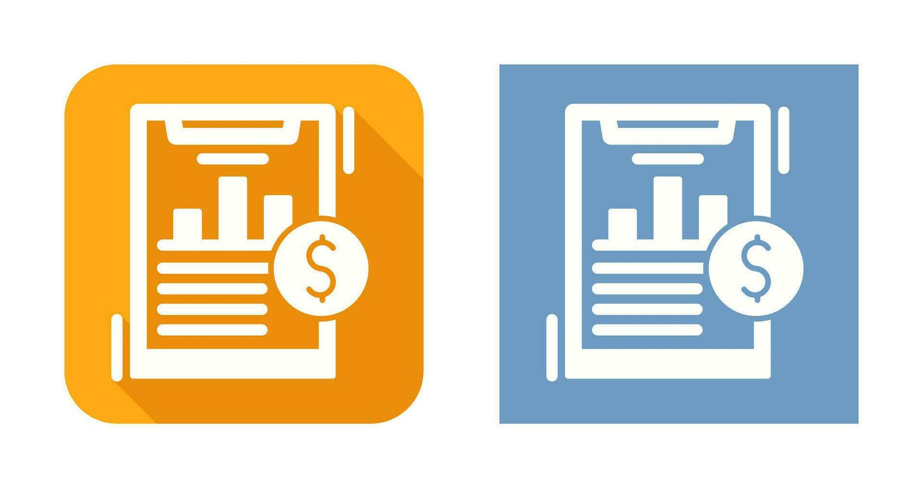 Financial Analytics Vector Icon