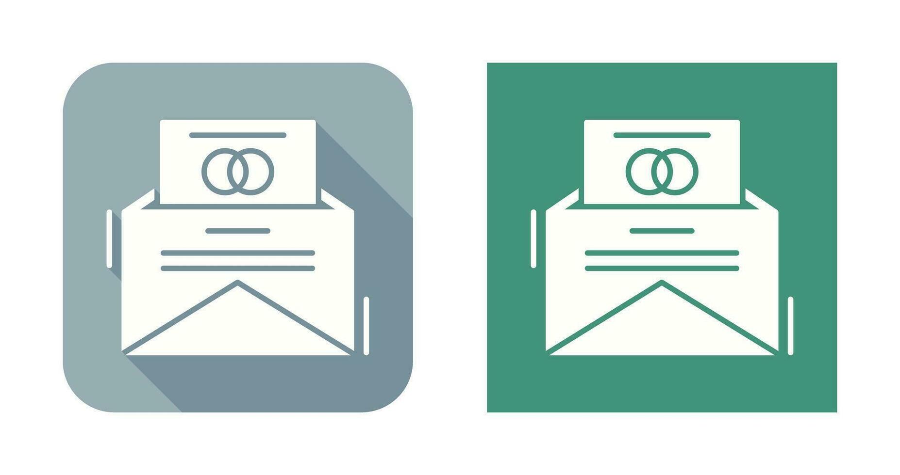 Invitation Card Vector Icon
