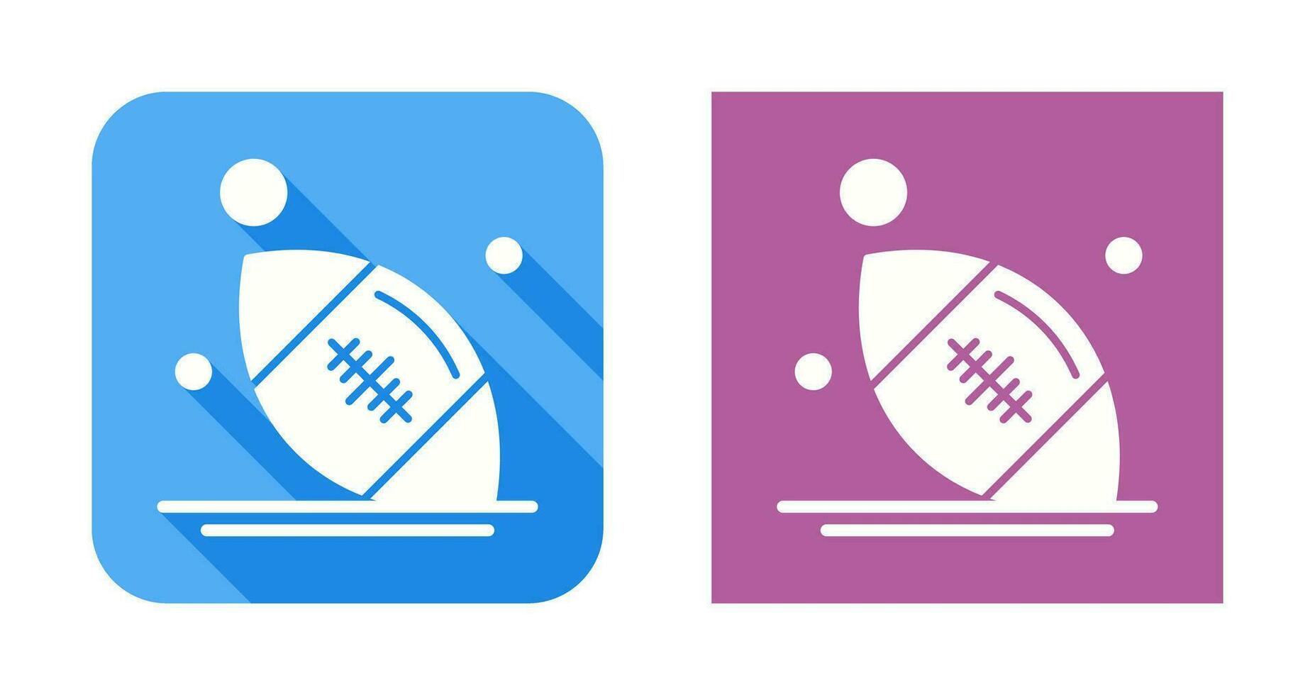 Rugby Vector Icon