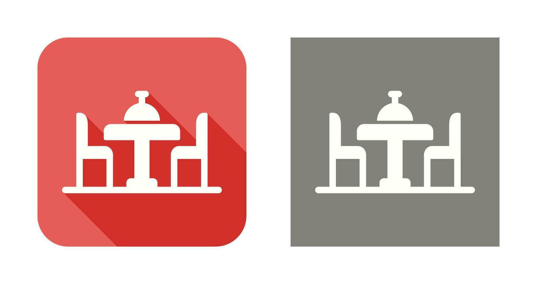 Dinning Table Vector Icon