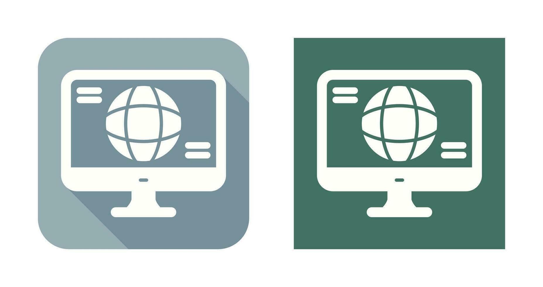 Monitor Vector Icon