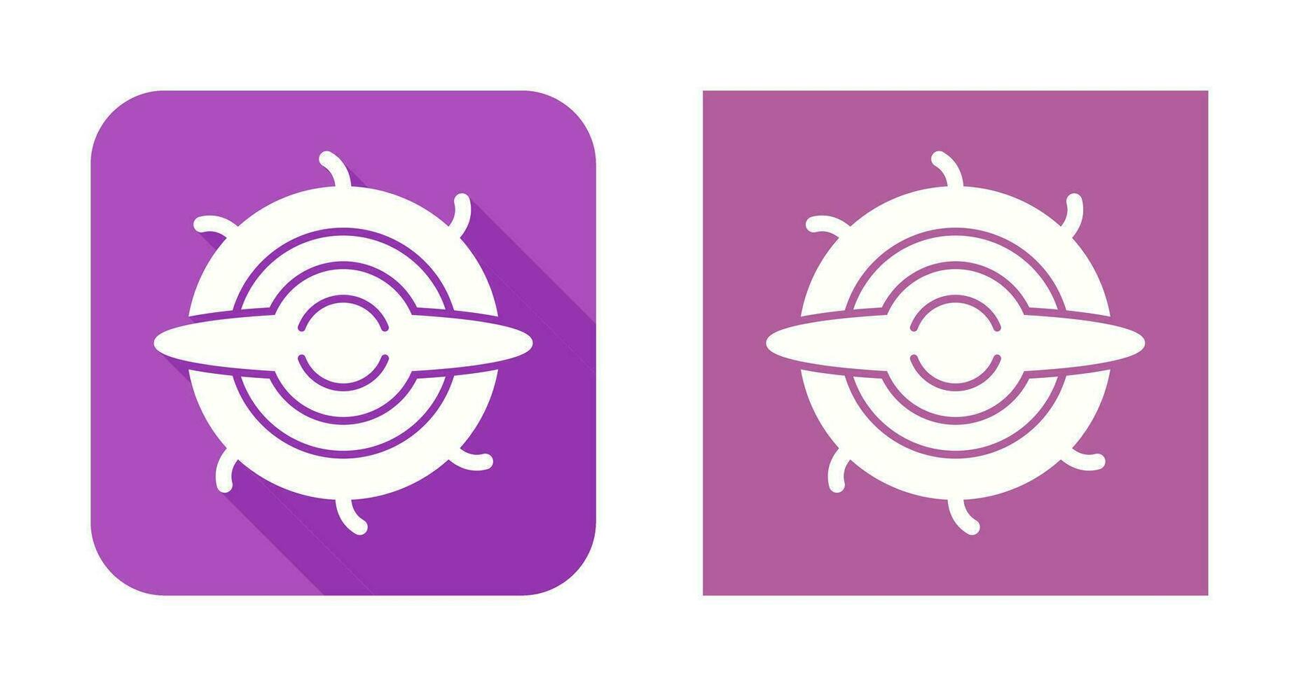 Black Hole Vector Icon