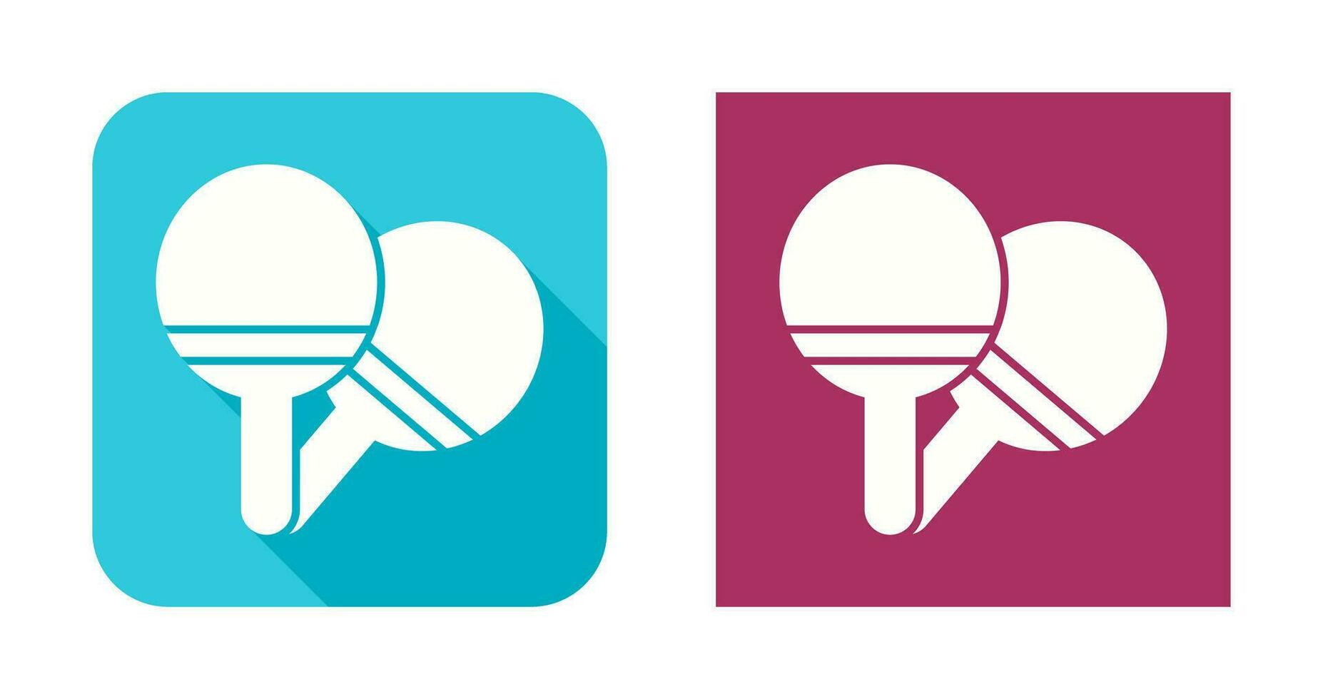 Ping Pong Vector Icon