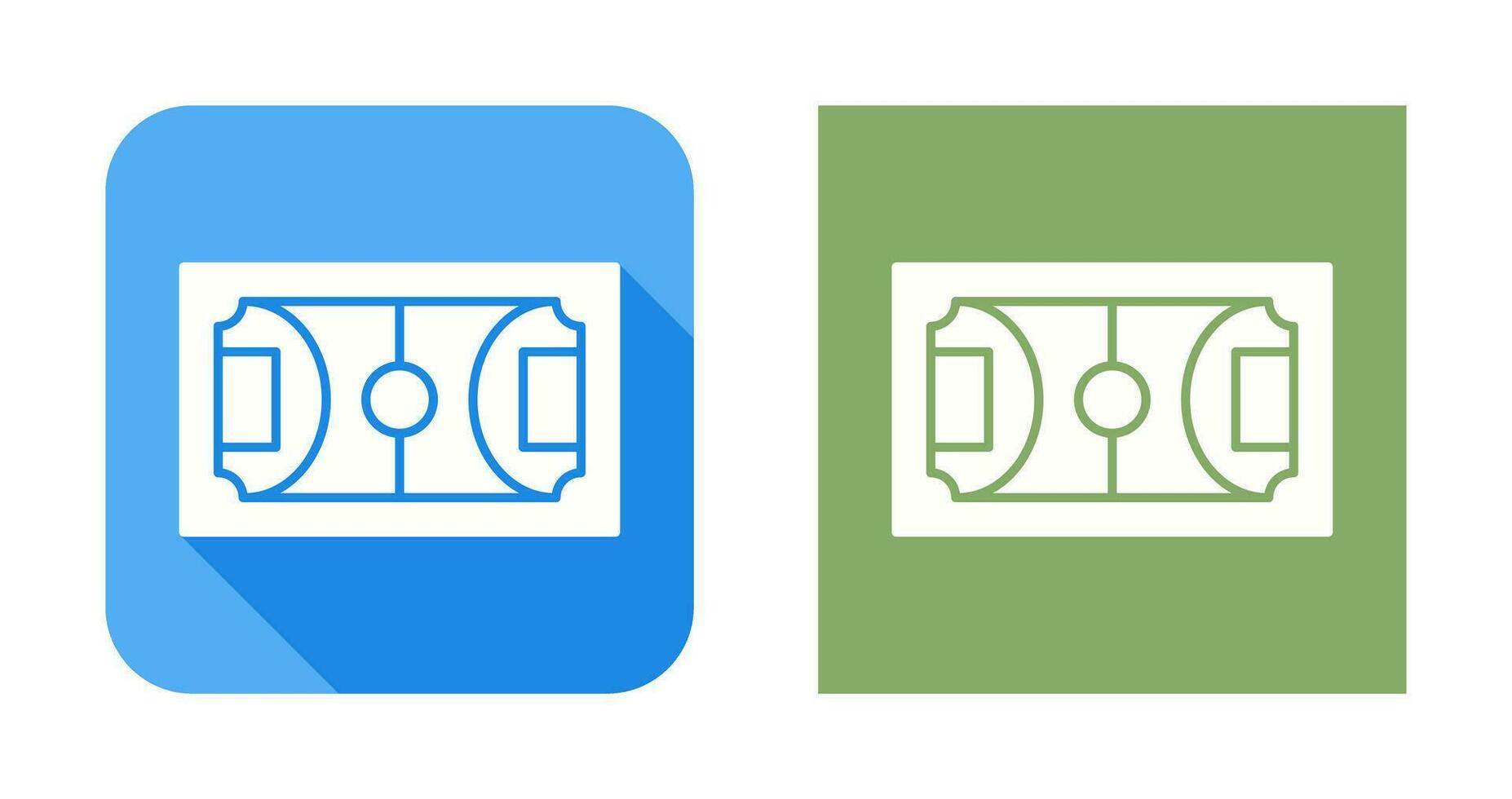 Football Field Vector Icon