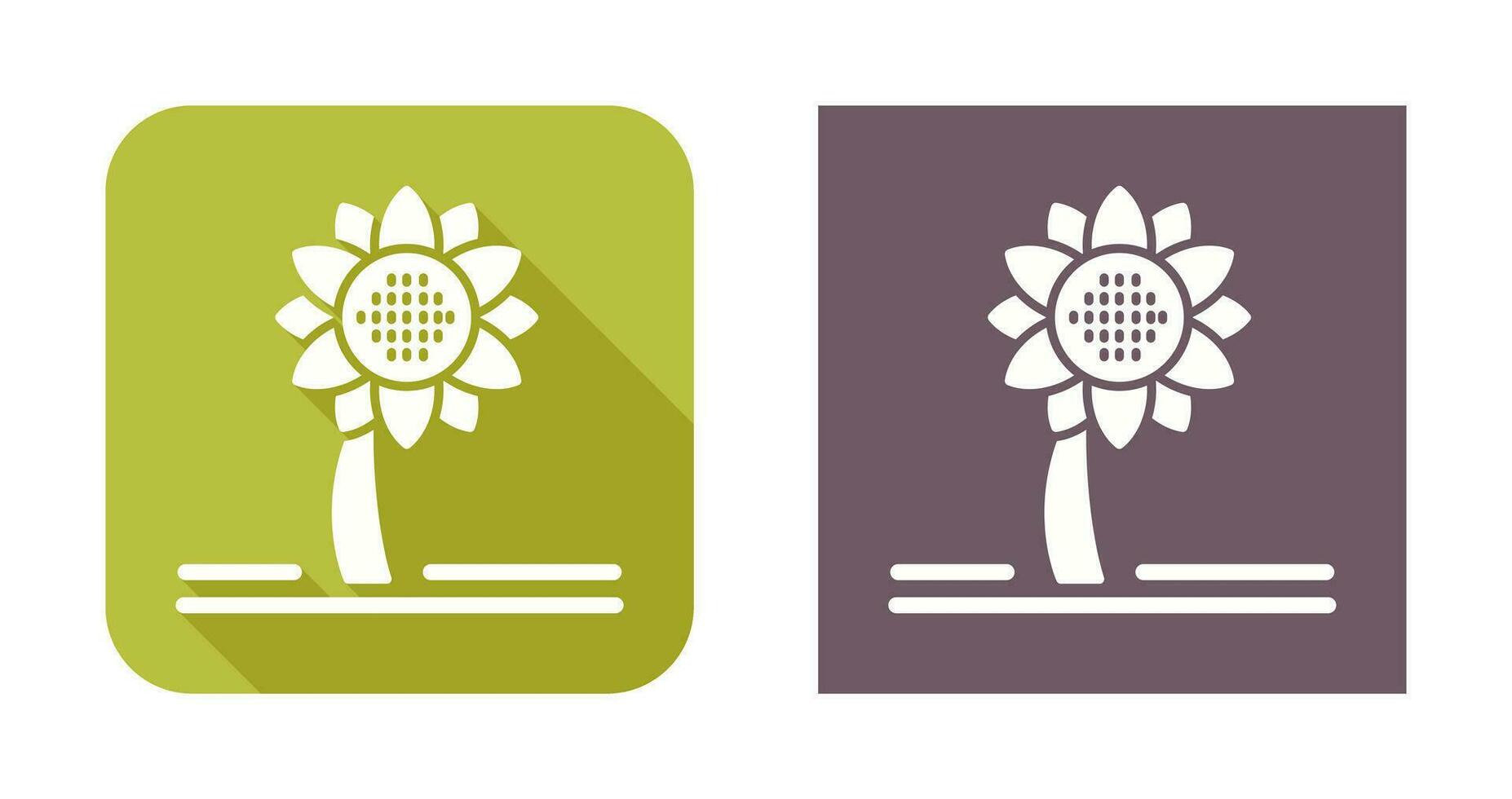 Sunflower Vector Icon