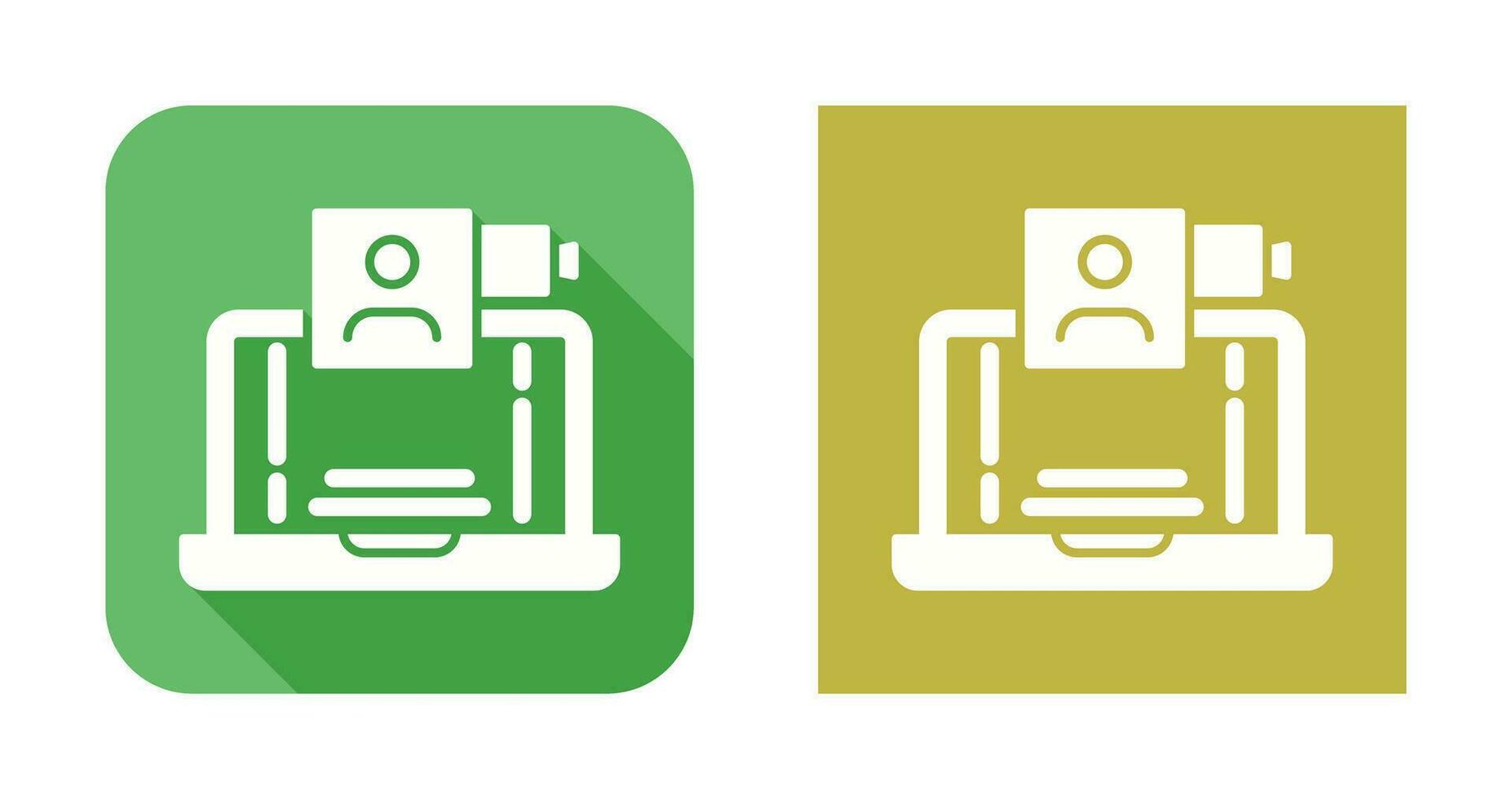 Video Call Vector Icon