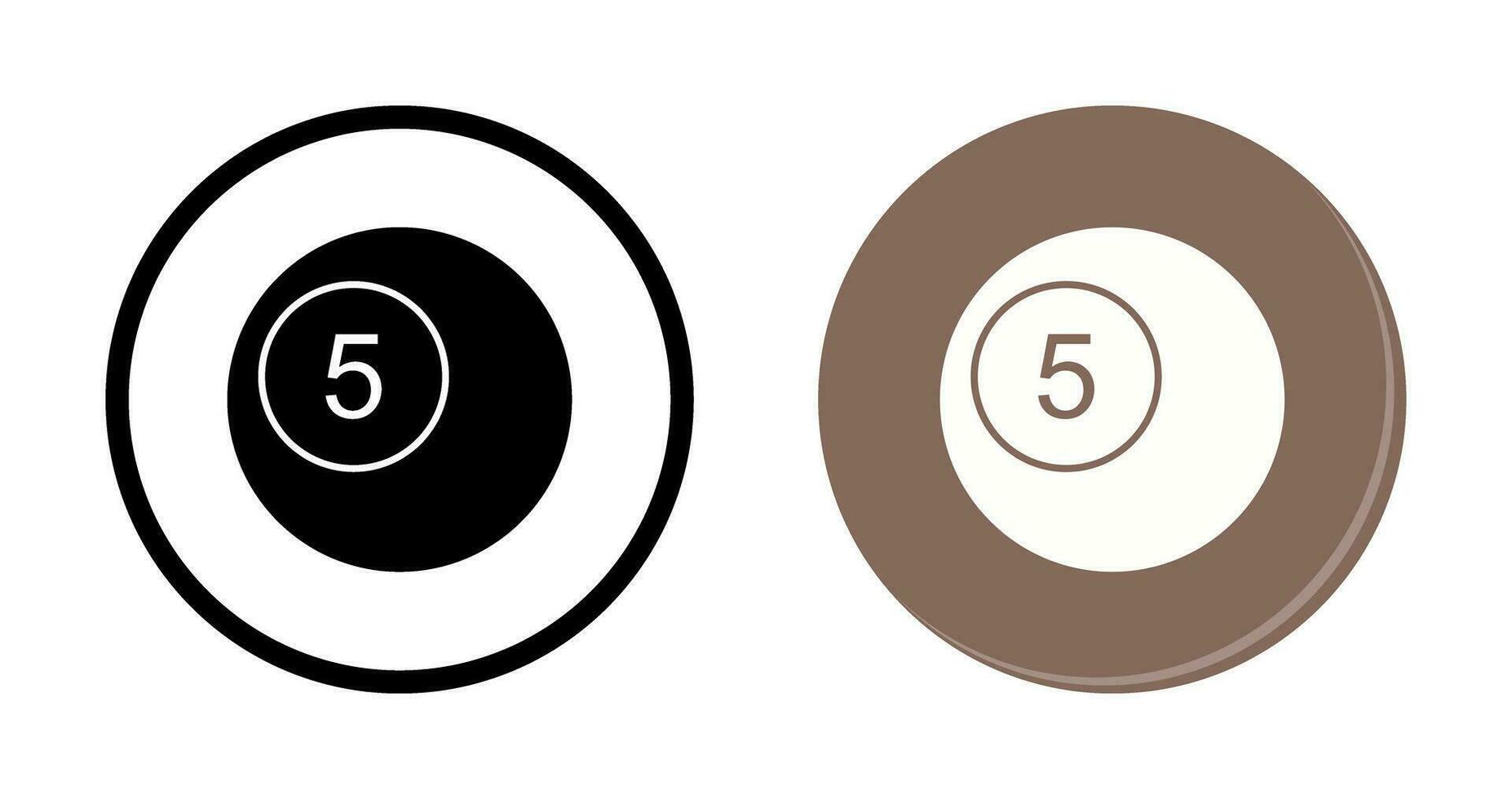 Pool Balls Vector Icon