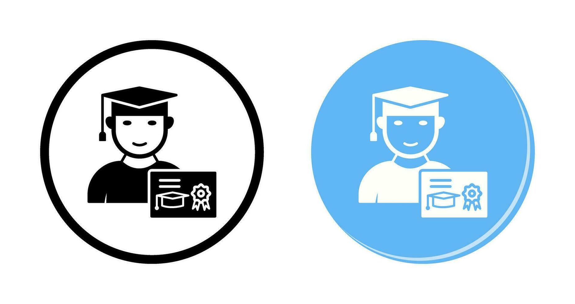 Unique Receiving Degree Vector Icon