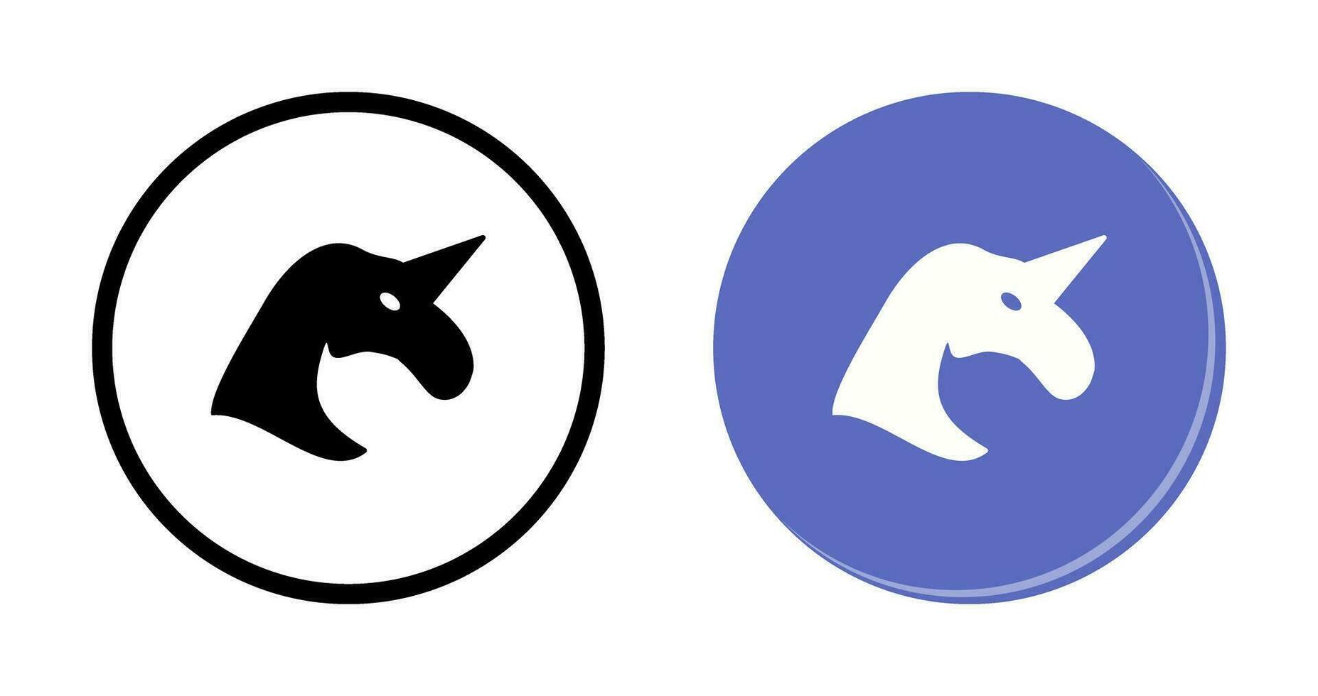 Unicorn Vector Icon