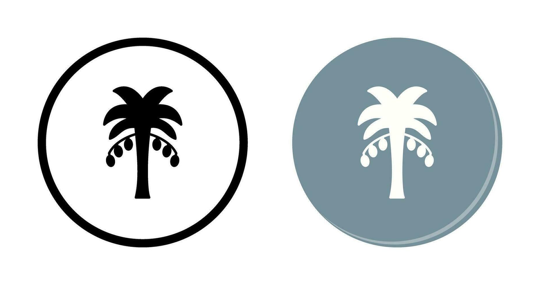 Coconut trees Vector Icon