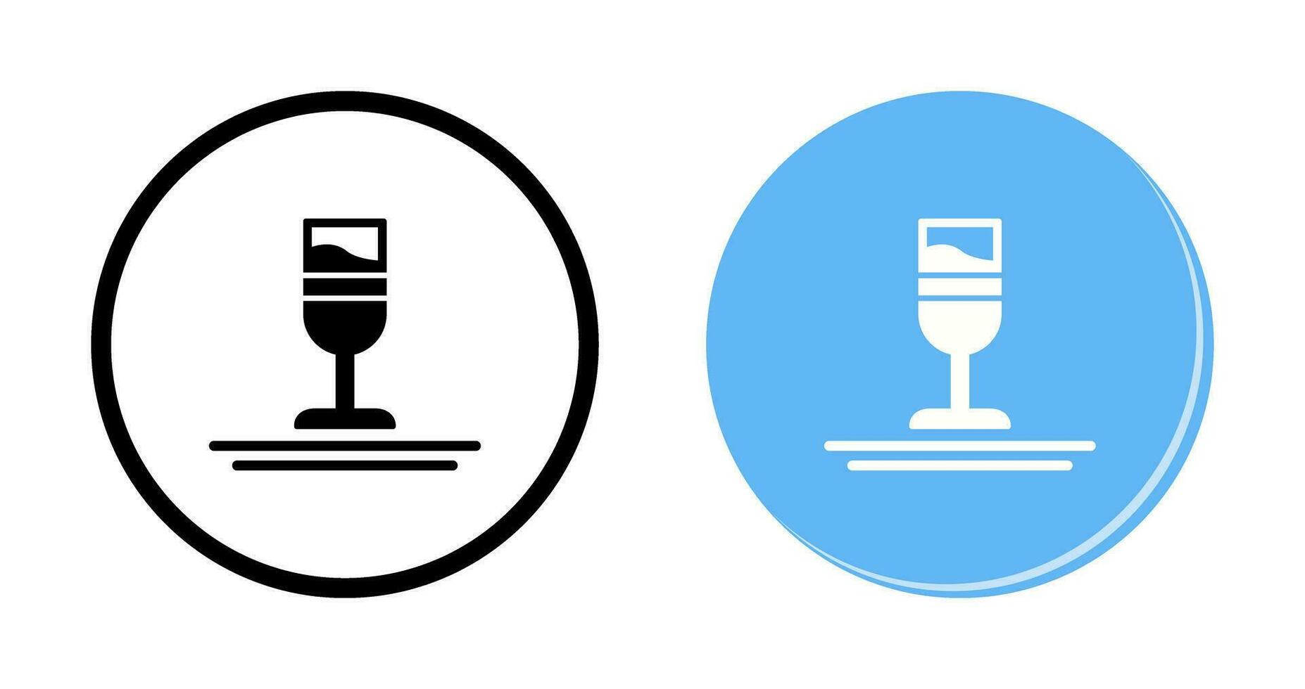 Rainbow Drink Vector Icon