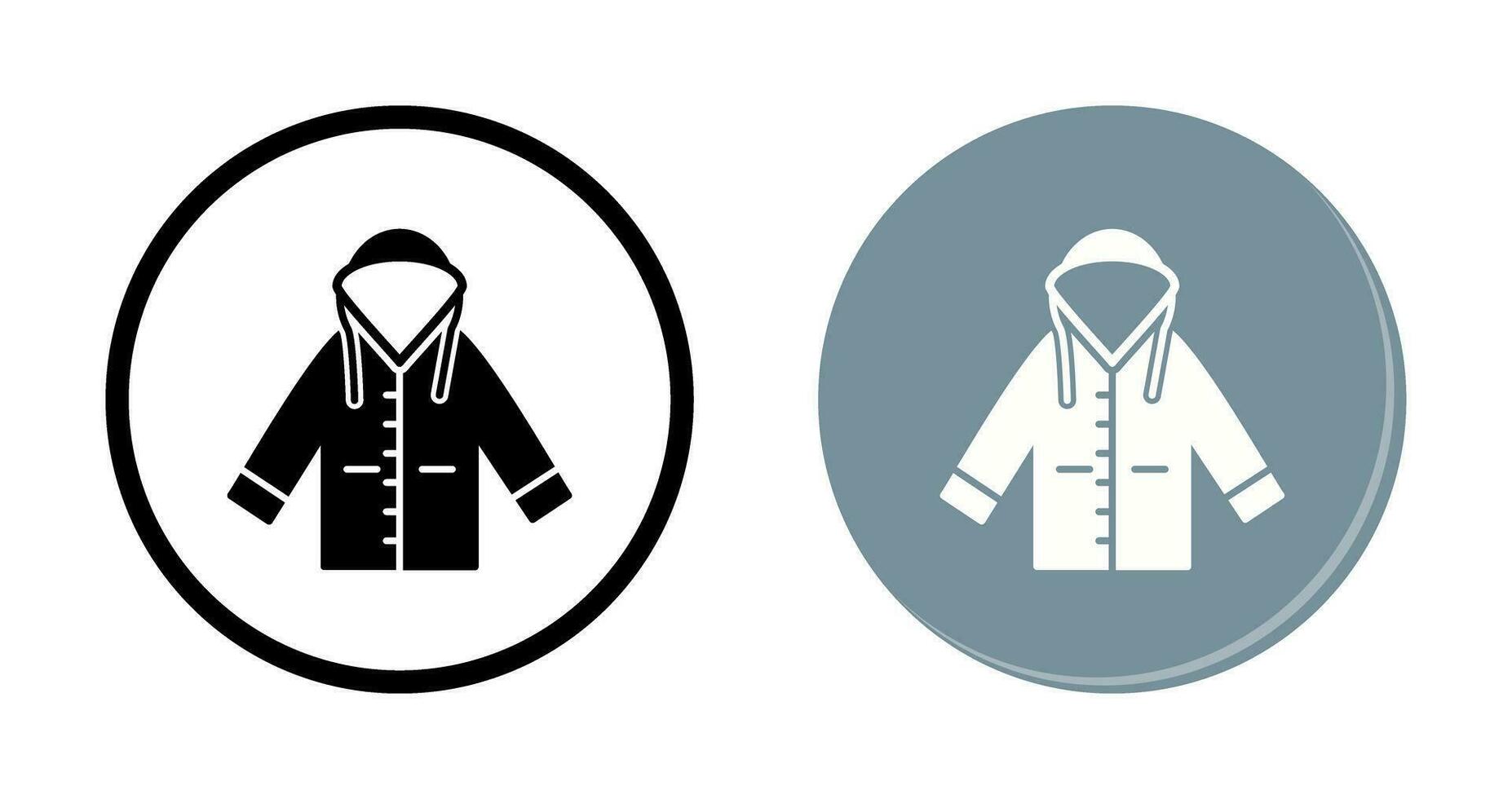 Raincoat Vector Icon